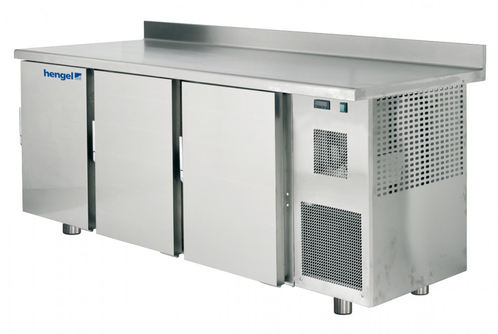 Meuble bas avec tour réfrigérée 3 Portes