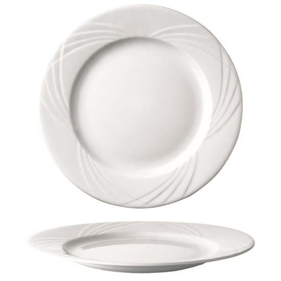 Assiette blanche Porcelaine Sarreguemines – Image 2