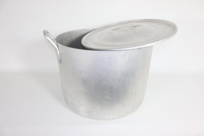Marmite 100L gros volume en Aluminium avec couvercle – Image 3