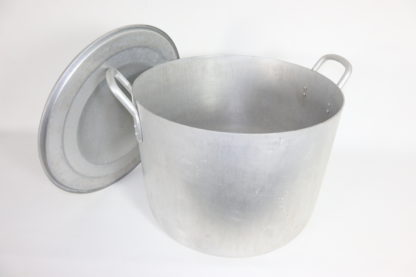 Marmite 100L gros volume en Aluminium avec couvercle – Image 4