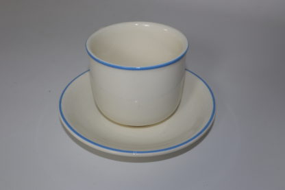 5. Tasse de 20cl pour Thé ou café long blanche et bleu – Image 2