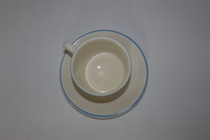 5. Tasse de 20cl pour Thé ou café long blanche et bleu – Image 3