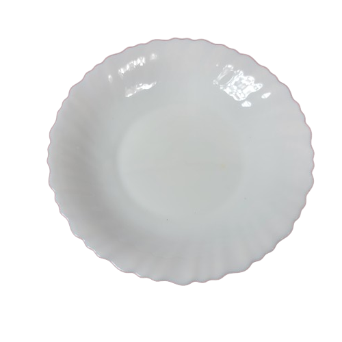 Assiette verre blanc ARCOPAL – Image 3